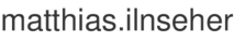 matthias.ilnseher